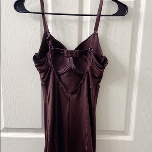 Brown Slip Dress